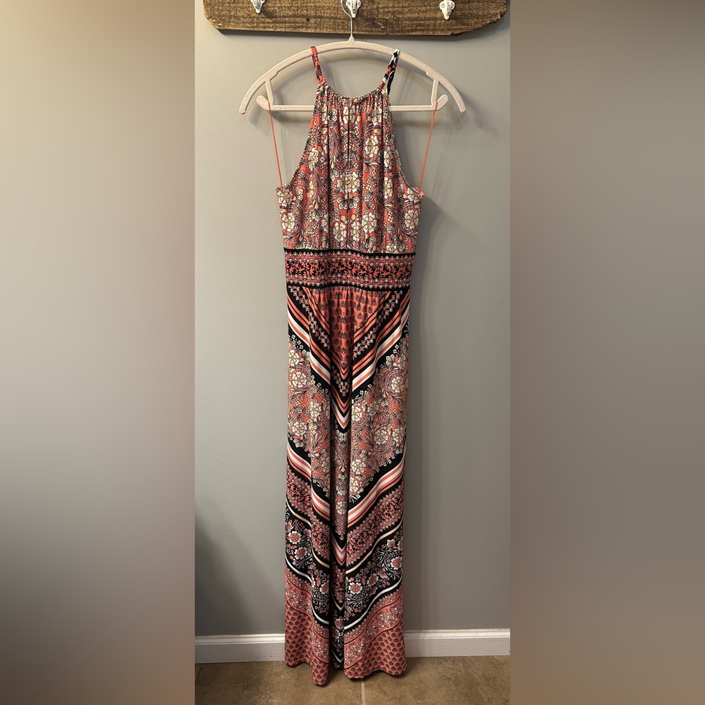London Style Multicolor Floral Dress